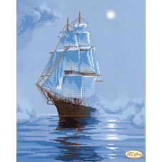 ТА-098 Морскими просторами. Схема для вышивки бисером Тела Артис