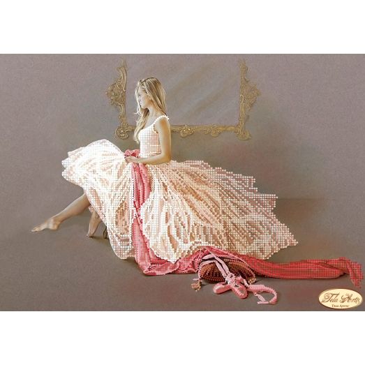 ТА-149 Балерина. Схема для вышивки бисером Тела Артис