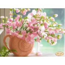 ТА-169 Душистый горошек. Схема для вышивки бисером Тела Артис