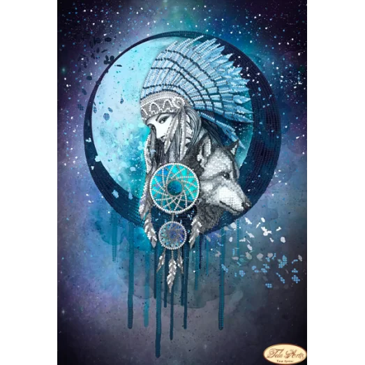 ТА-306 Ловец снов. Схема для вышивки бисером Тела Артис