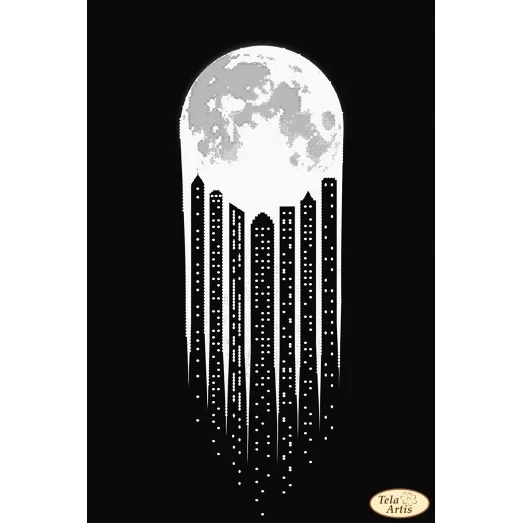 ТА-328 В свете Луны. Схема для вышивки бисером Тела Артис