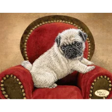 ТА-358 Мопс. Схема для вышивки бисером Тела Артис