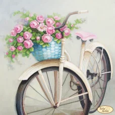 ТА-360 Любимый велосипед. Схема для вышивки бисером Тела Артис