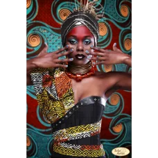 ТА-414 Африка. Схема для вышивки бисером Тела Артис