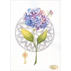 ТА-432 Гортензия. Схема для вышивки бисером Тела Артис