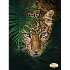 ТА-490 Ягуар в джунглях. Схема для вышивки бисером Тела Артис