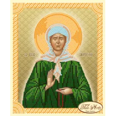 ТИМ-016 СВ. Блж. Матрона Московская. Схема для вышивки бисером Тела Артис