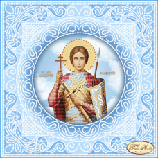 ТИС-018(1) Святой Великомученик Димитрий Солунский. Схема для вышивки бисером Тела Артис