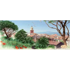 ТК-016 Жаркий полдень. Схема для вышивки бисером Тела Артис