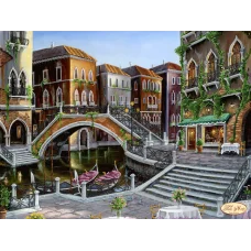 ТК-059 Венецианскими улочками. Схема для вышивки бисером Тела Артис