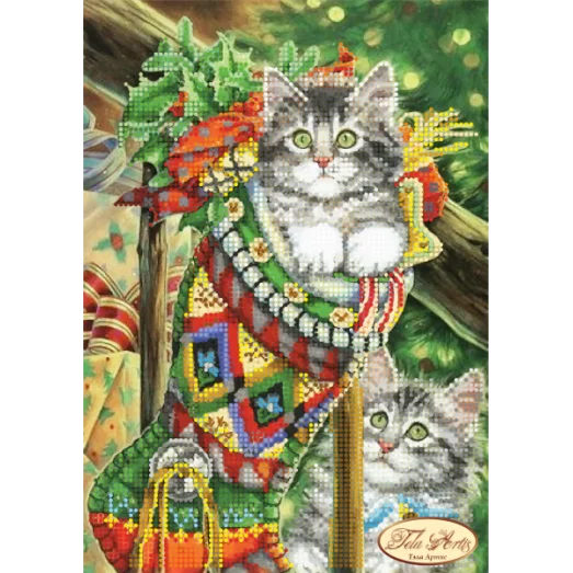 ТМ-091 Непоседы. Схема для вышивки бисером Тела Артис