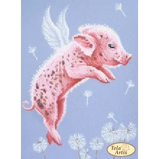 ТМ-128 Как пушинка одуванчика. Схема для вышивки бисером Тела Артис