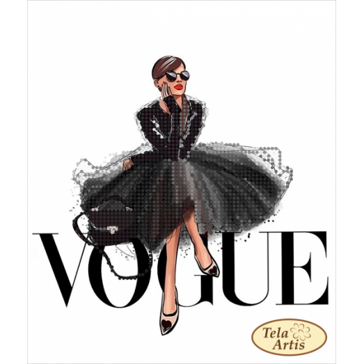 ТМ-138 Vogue. Схема для вышивки бисером Тела Артис