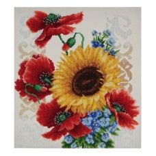 ТН-0793  Полевые цветы. Набор для вышивки бисером ТМ ВДВ 