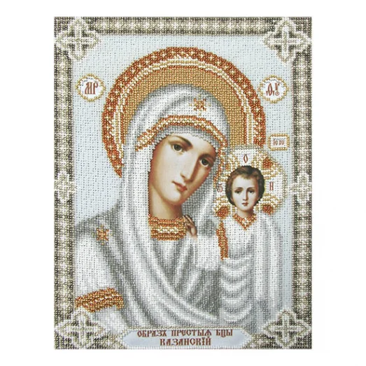 ТН-0375 Богородица Казанская. Набор для вышивки бисером ТМ ВДВ