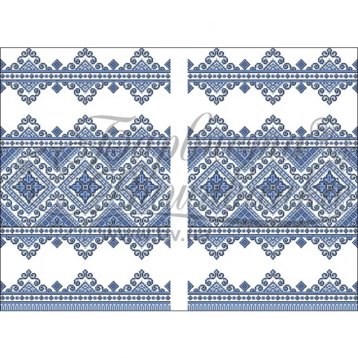 ТР-066 Свадебный рушник под каравай. Барвиста Вишиванка