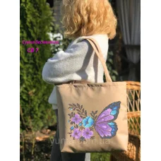 ЮМА-СВ-007 Пошитая сумка под вышивку бисером Весняночка. ТМ ЮМА