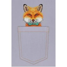 В-242 Рыжий лис. Набор для вышивки крестом МП Студия