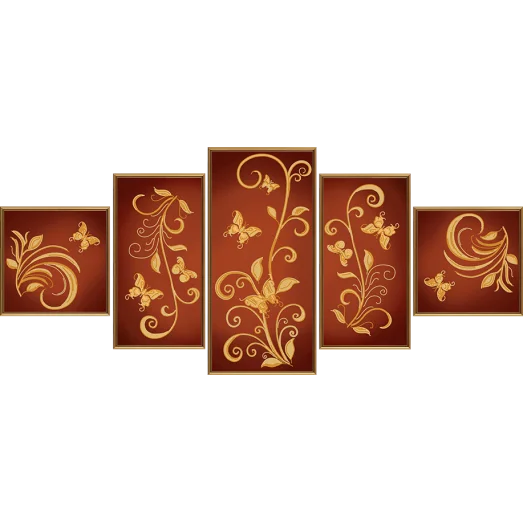 В-56504 Цветочный шлейф. Схема для вышивки бисером Нова Слобода