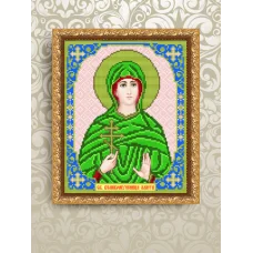VIA-4101 Св.Злата. Схема для вышивки бисером. АртСоло 