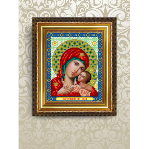 VIА-4210 Пресвятая Богородица Корсунская. Схема для вышивки бисером. АртСоло