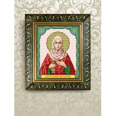 VIA-5080 Св. Иоанна (Яна). Схема для вышивки бисером. АртСоло
