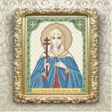 VIA-5155 Святая Преподобная Мученица Анастасия Римская. Схема для вышивки бисером. АртСоло