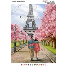 А3Н_135 БК-3373 Париж для влюбленных . Схема для вышивки бисером ТМ Virena