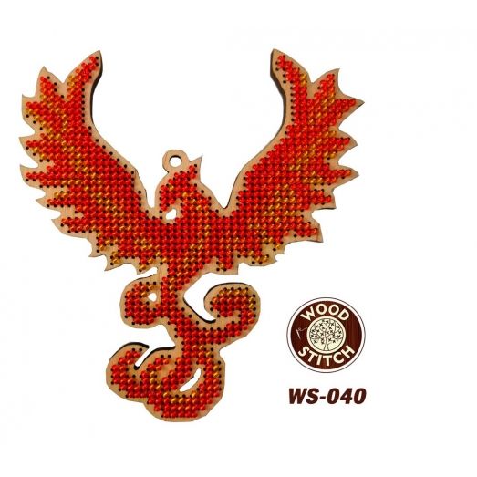 WS-040 Феникс. Набор для вышивки WoodStitch