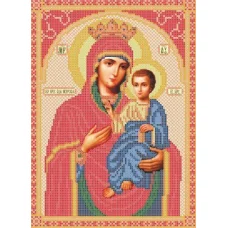 КРМ-27 Пр.Богородица Иверская. Схема для вышивки бисером ТМ Княгиня Ольга