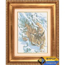 ФР-ЖБп3-004 Рысь. Схема для вышивки бисером ТМ Фурор Рукоделия